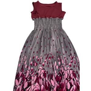 FC Sleeveless Dress Long Purple/Gray Size S-M